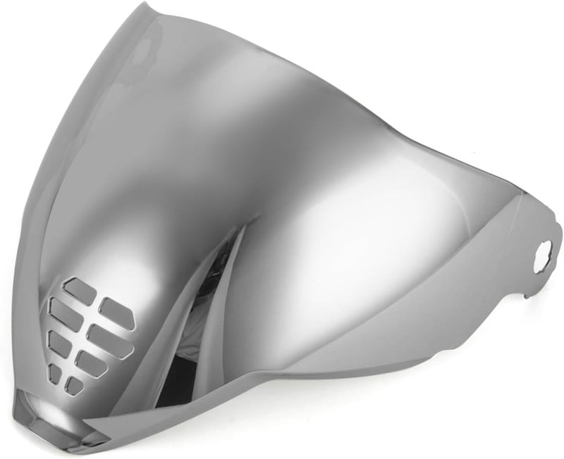 psler IC-06 visor- Icon Airflite Face Shield Motorcycle Helmet Visor Accessories Replacement for Icon Airflite IC-06，Silver - Image 5
